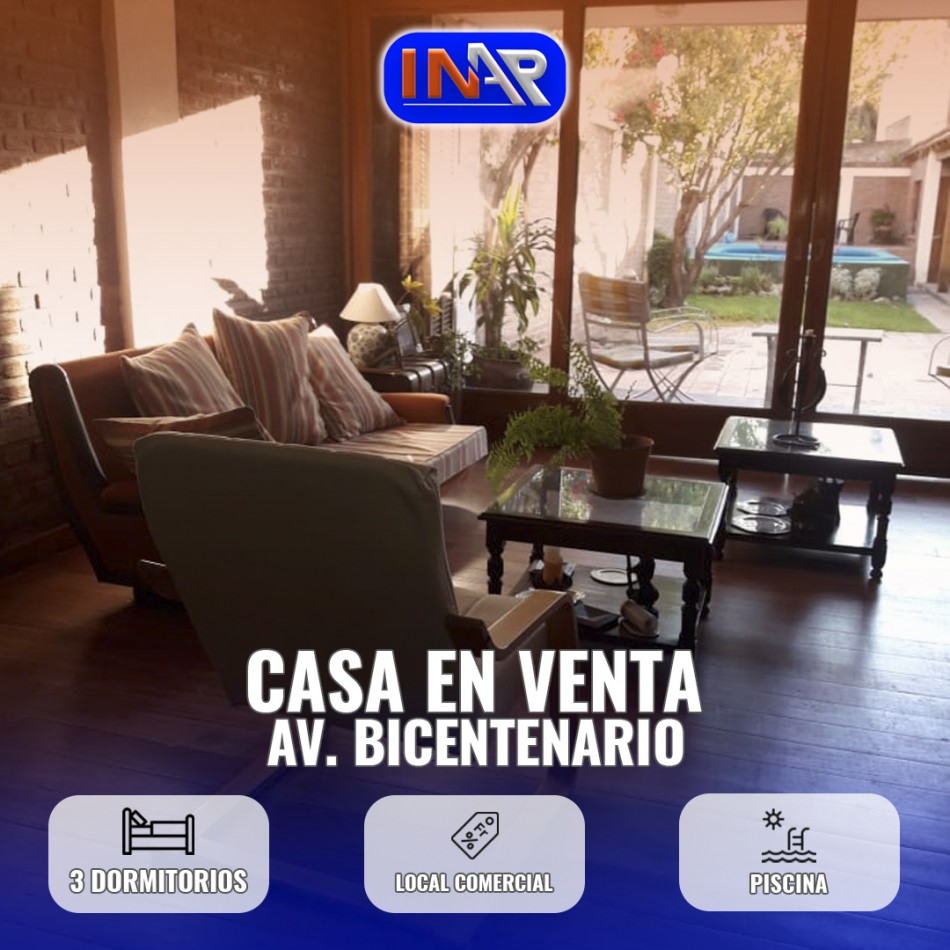 Casa En Venta Av. Bicentenario