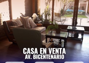 Casa En Venta Av. Bicentenario